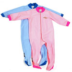 Sun Protection Baby Sunsuit with covered feet