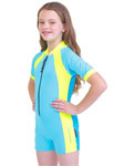 Sun Protection Girls Active Swimsuit