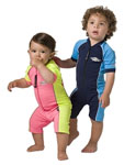 Sun Protection Toddler Sunsuit Short Sleeved