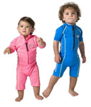 Sun Protection Toddler Sunsuit Short Sleeved - Sports Style
