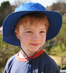 Sun Protection Childs Sun Hat (wide brim - 65mm)